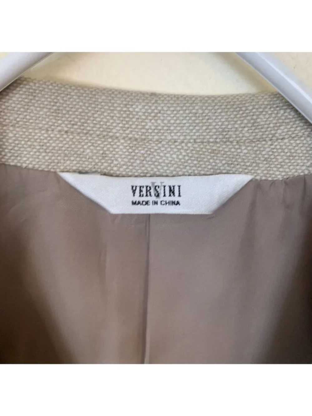 Versini tailored beige